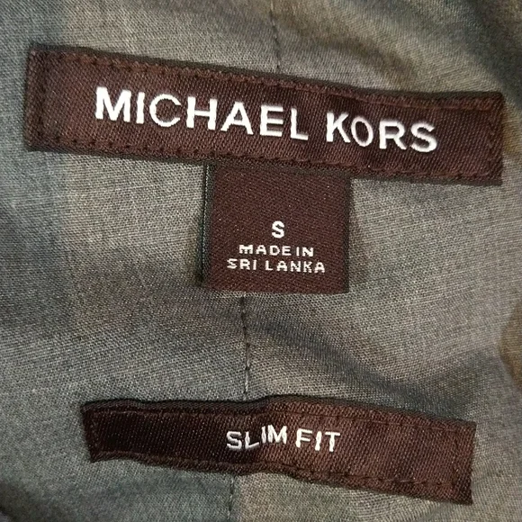 Michael Kors Slimfit Fall 21 Mini Checkered Pants